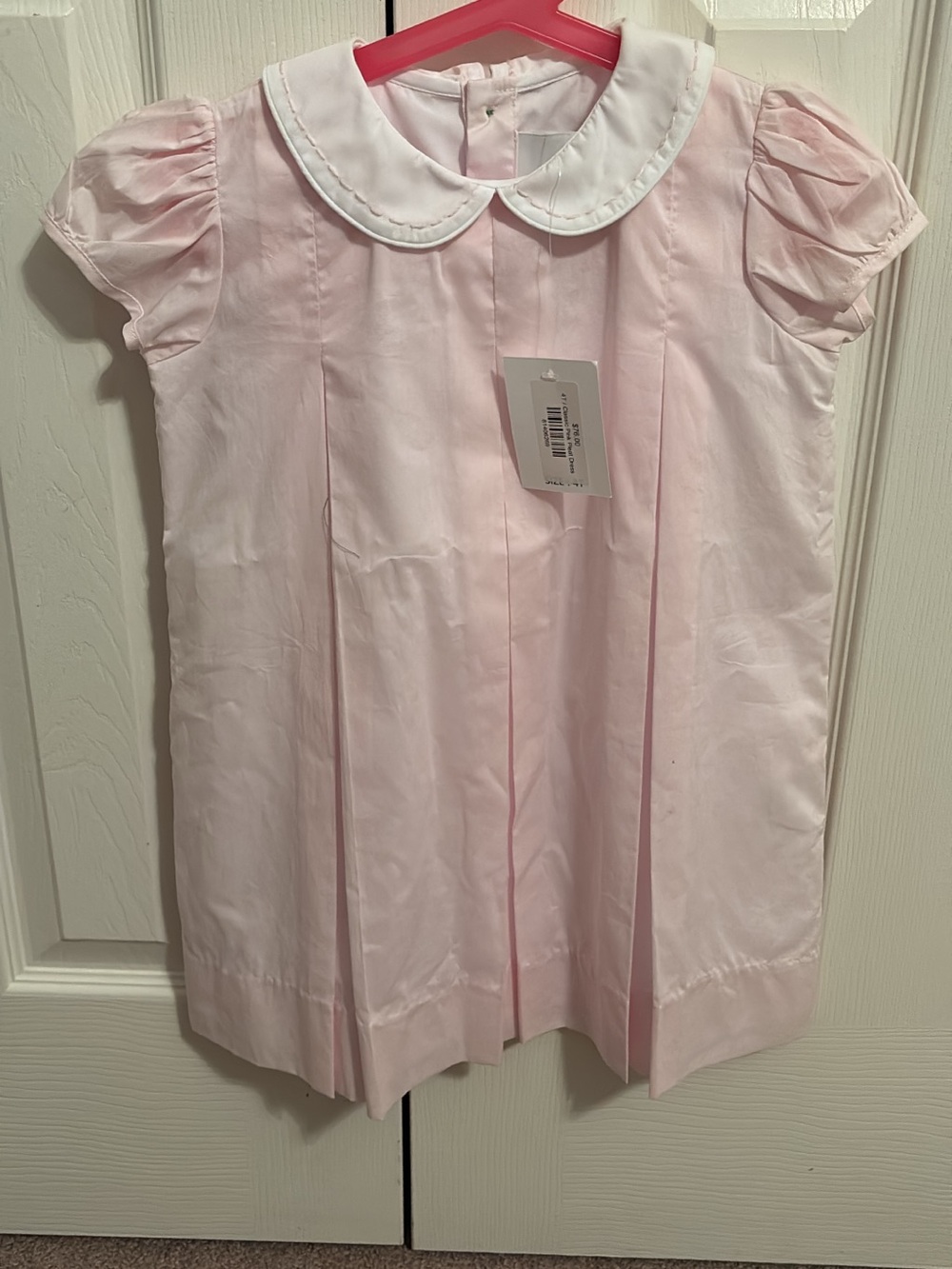 NWT The Proper Peony Classic Pleat Pink Dress